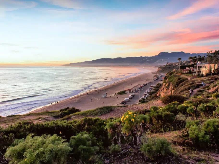 Southern California Beach Scene